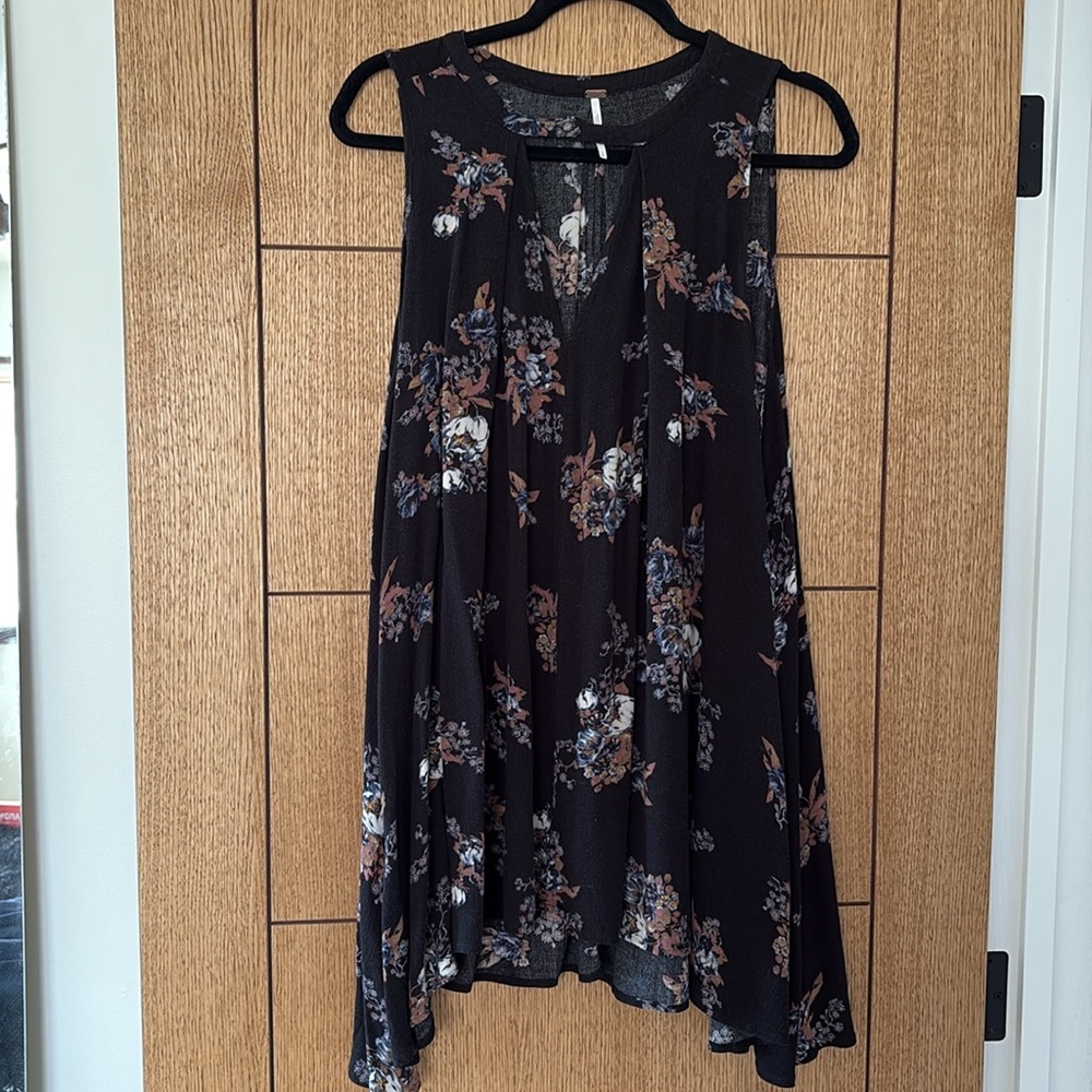Free People Floral Tunic